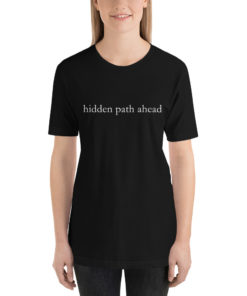 Alternative view of Hidden Path Ahead Elden Ring - Short-sleeve unisex t-shirt